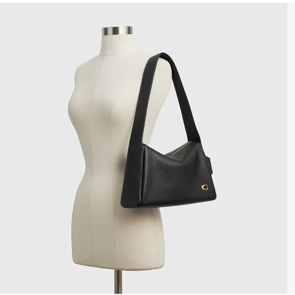 Like new Coach Lola in black pebbled leather - Picture 12 of 13